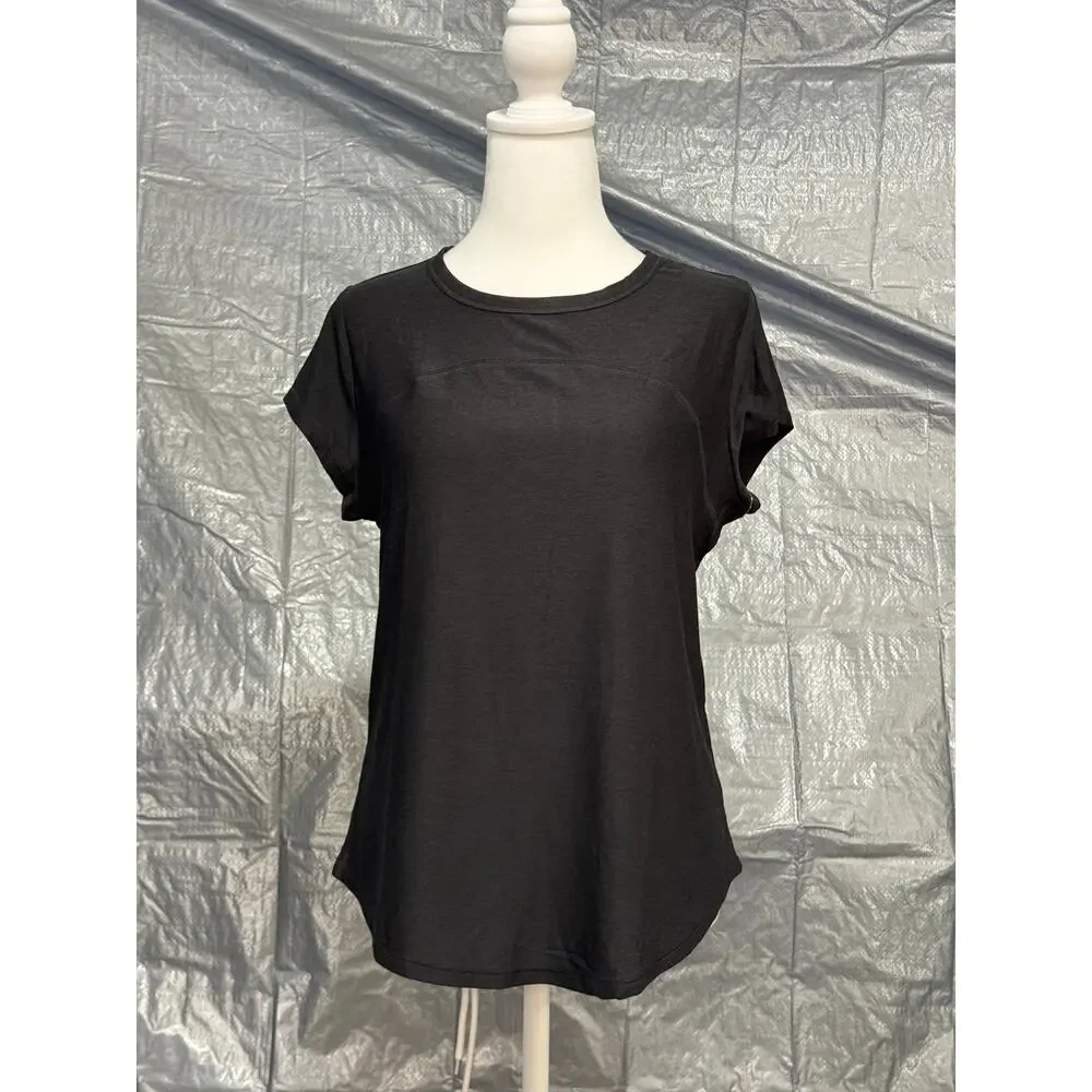 Old Navy Active Cloud 94 Soft CloudMotion T-Shirt | Women’s M Tall Black - Picture 2 of 6